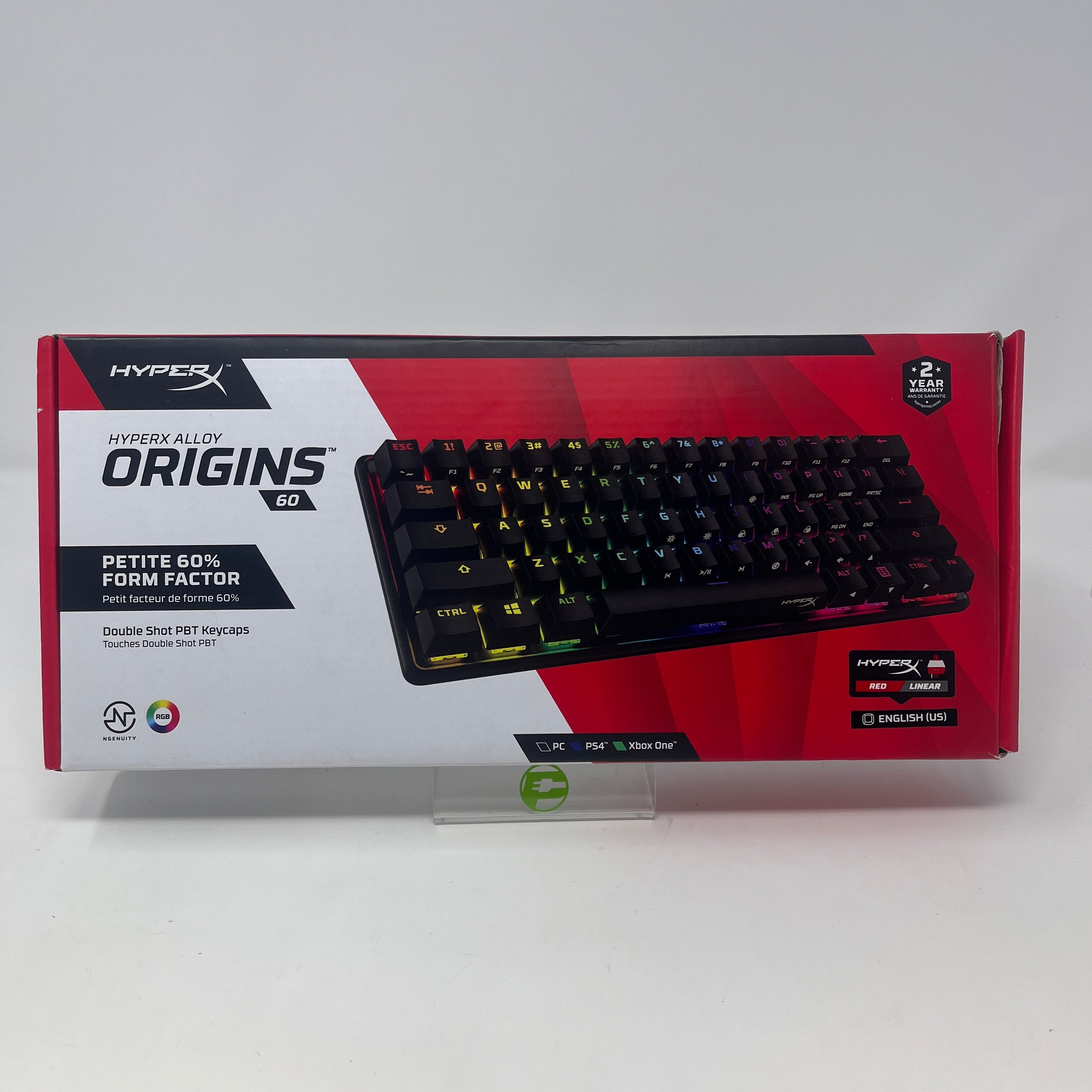 HyperX Alloy Origins 60　HKBO1S-RB-US/G Alloy Origins 60 Percent Mechanical Gaming Keyboard | HyperX