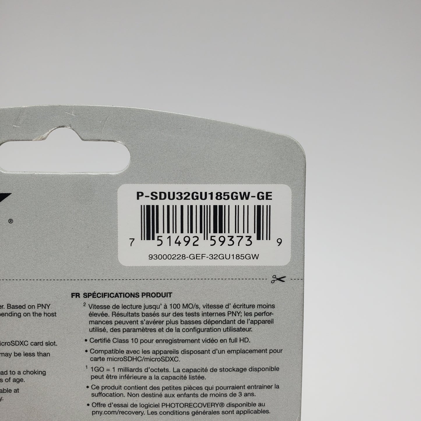 New PNY Elite 32 GB Micro SD UHS-1 SDXC Flash Card P-SDU32GU185GW-GE