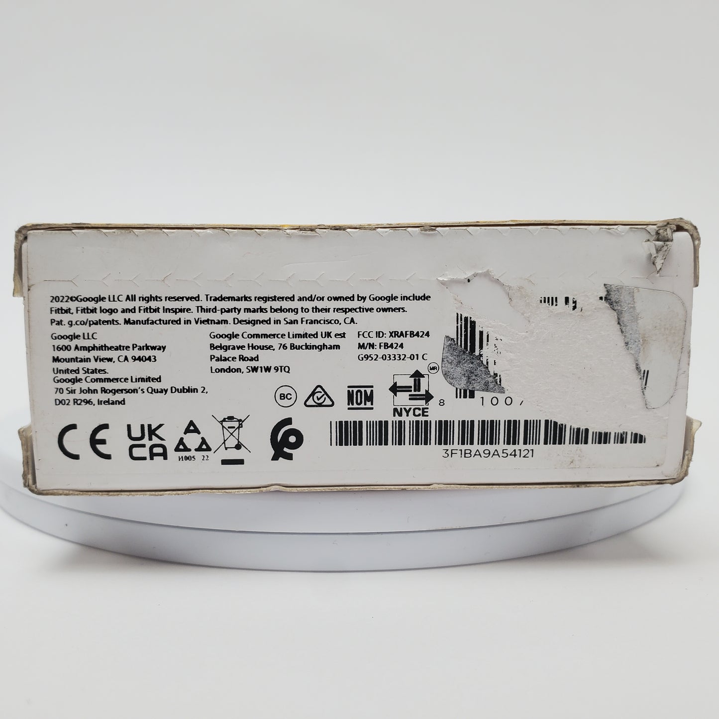 New Fitbit Inspire 3 Activity Tracker Smartwatch Morning Glow FB424