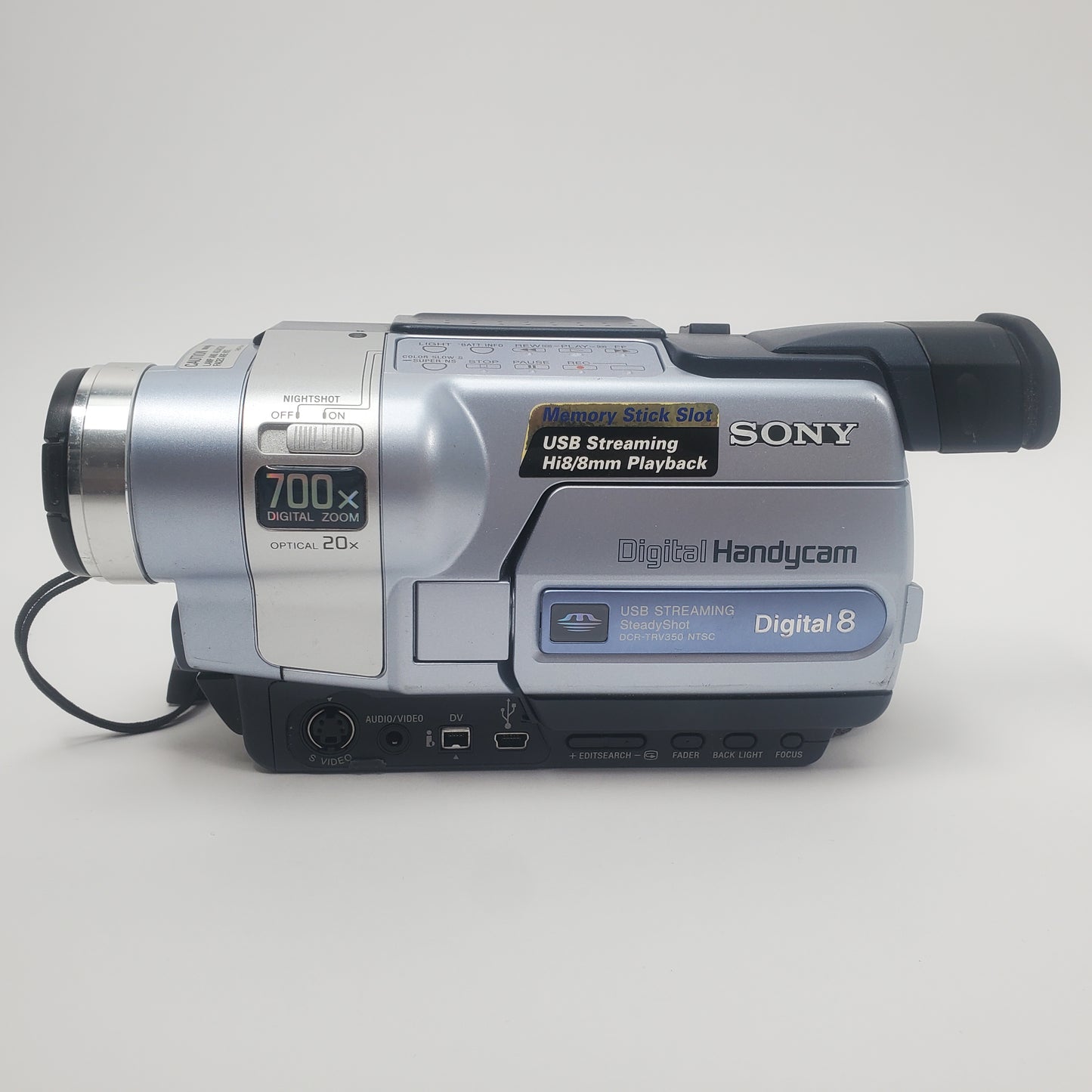 Broken Sony DCR-TRV350 Digital Video Camera Recorder
