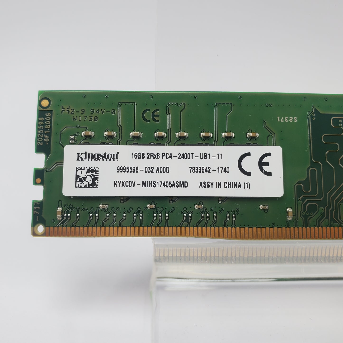 Kingston PC4-2400T-UB1-11 16GB (1x16GB) RAM DDR4 2400MHz KYXCOV-MIHS17405AS5W