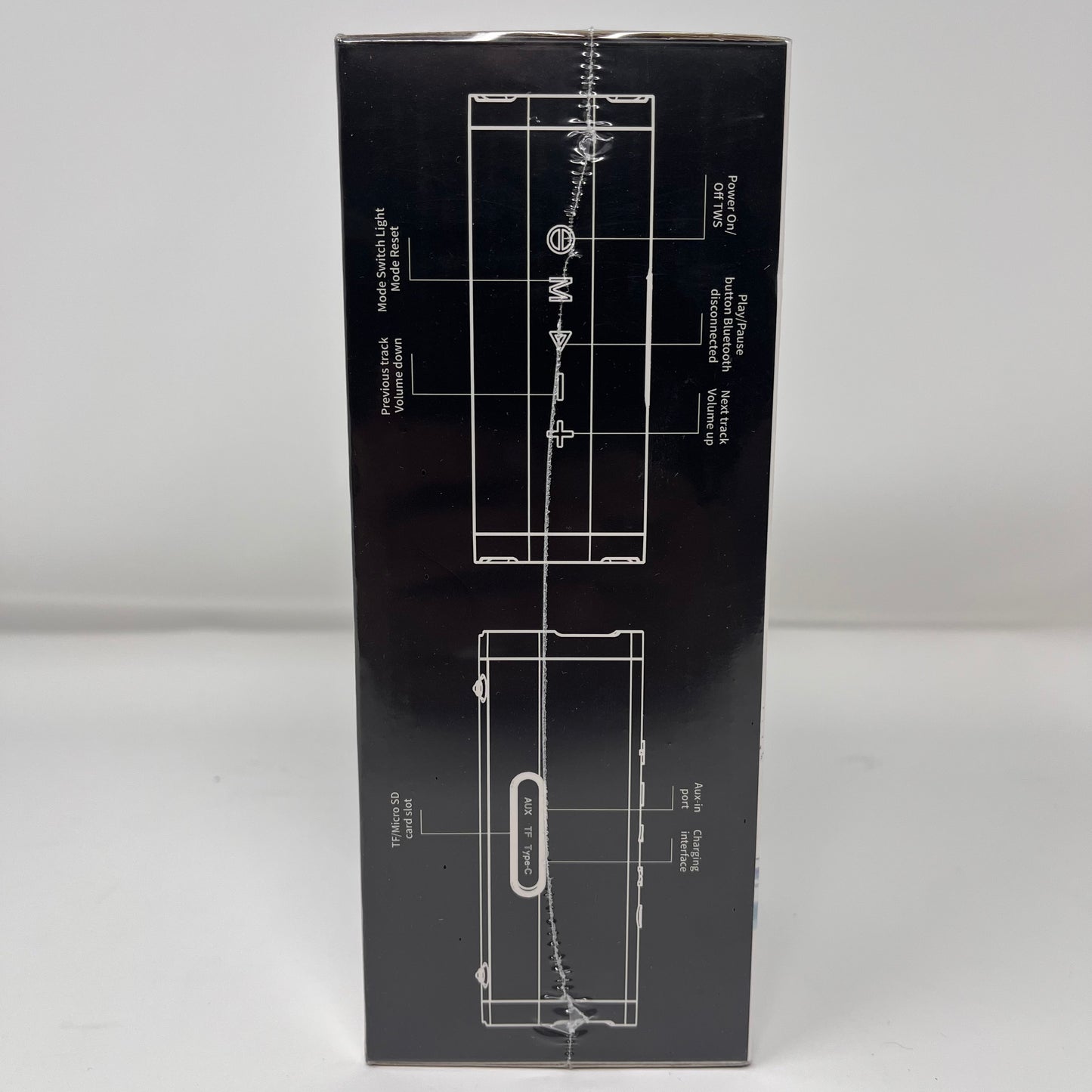 New Vanzon IPX7 Bluetooth Speaker Black V40