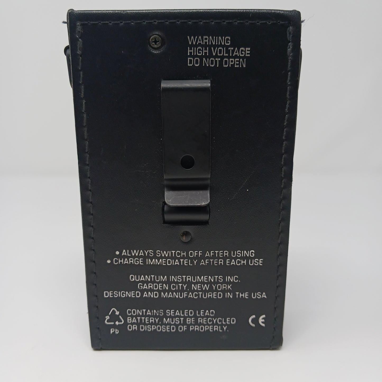 Lot of 2 Quantum Turbo Battery Flash Batteries with Charging Cable