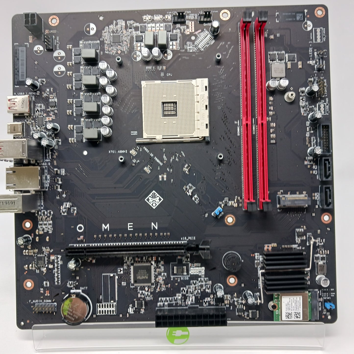HP OMEN GT1 AMD CHIPSET B450 SOCKET AM4 MOTHERBOARD W/WIFI CARD L96321-001