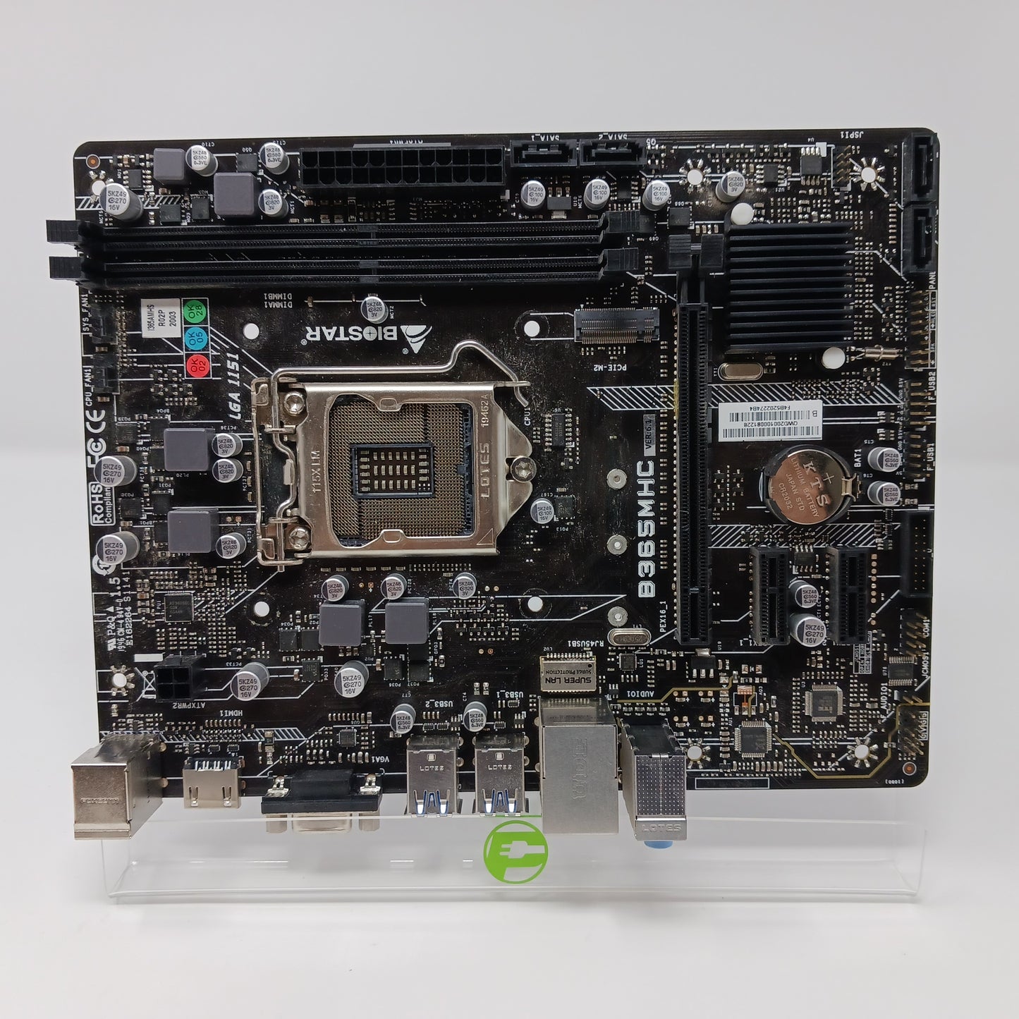 Biostar B365MHC LGA1151 Intel B365 MicroATX Motherboard DDR4 SATA6Gb/s USB3.1