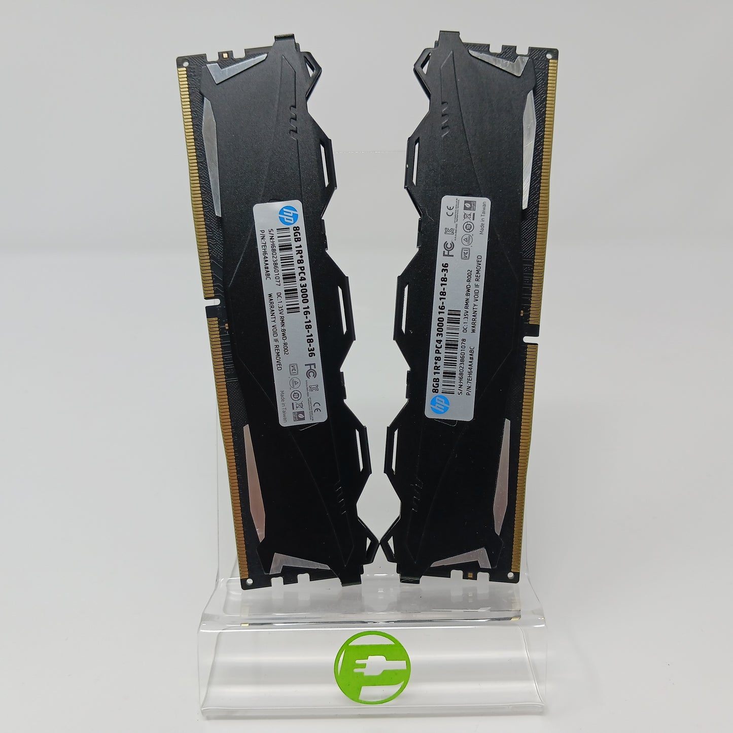 Genuine HP 8GB X 2, V6 Series, 3000Mhz DDR4 DESKTOP MEMORY 7TE39AA#ABC