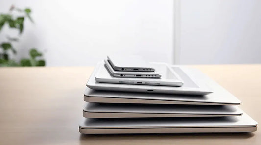 Collection of old smartphones waiting to be reused or recycled