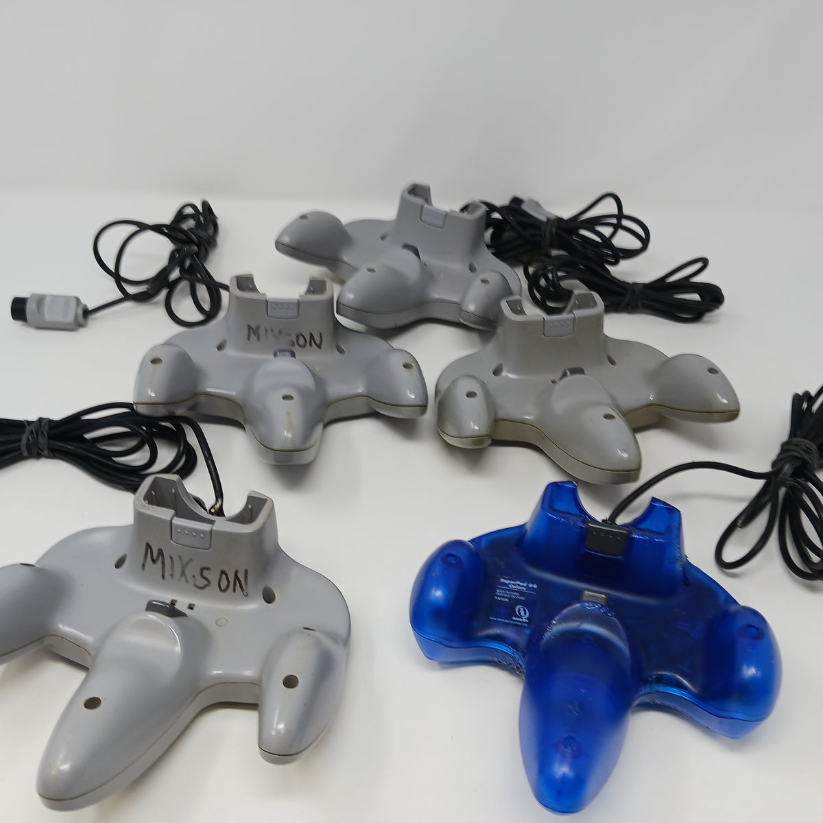Broken Lot of 4 Official OEM Nintendo 64 (N64) Controllers NUS-005 – F ...