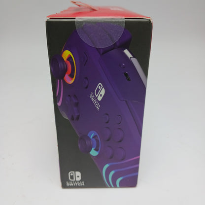 New PDP Afterglow Wave Black/Purple 500-252-WH For Switch