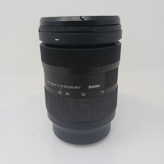 Sigma Standard Zoom Lens 28-70mm f/1:2.8 DG DN For Sony E-Mount