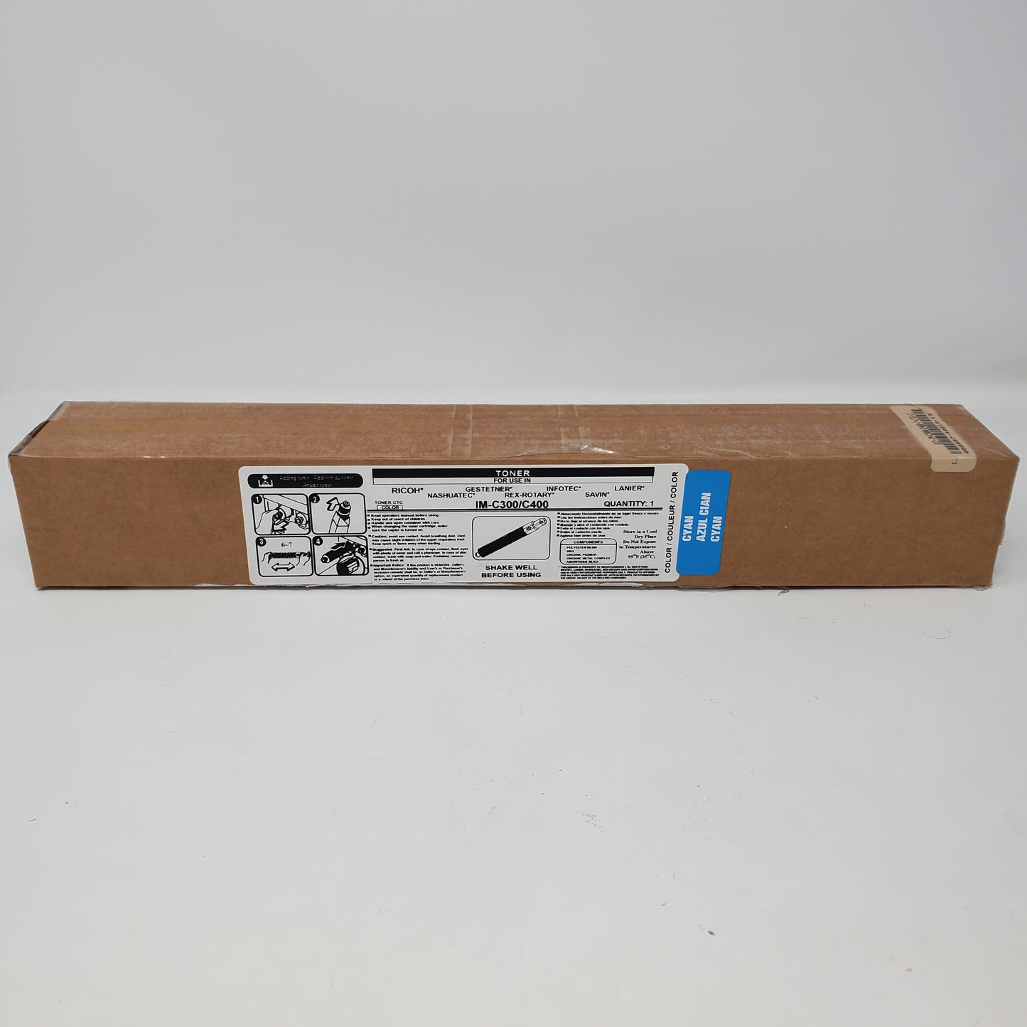 New Ricoh IM C300/C400 Cyan Toner Cartridge