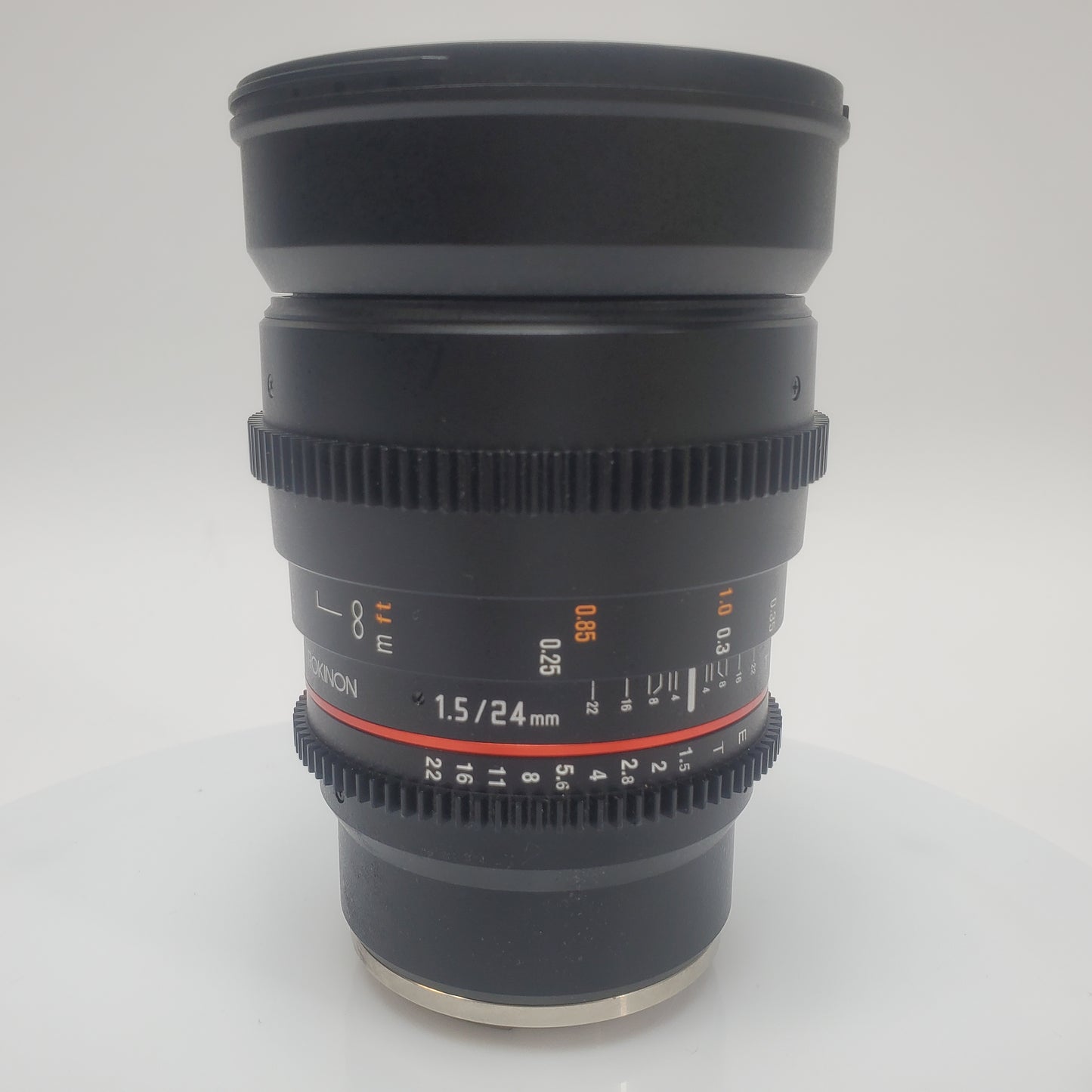 Rokinon 24mm T1.5 Cine DS ED AS IF UMC II Cine-Style Prime Lens Canon EF Mount