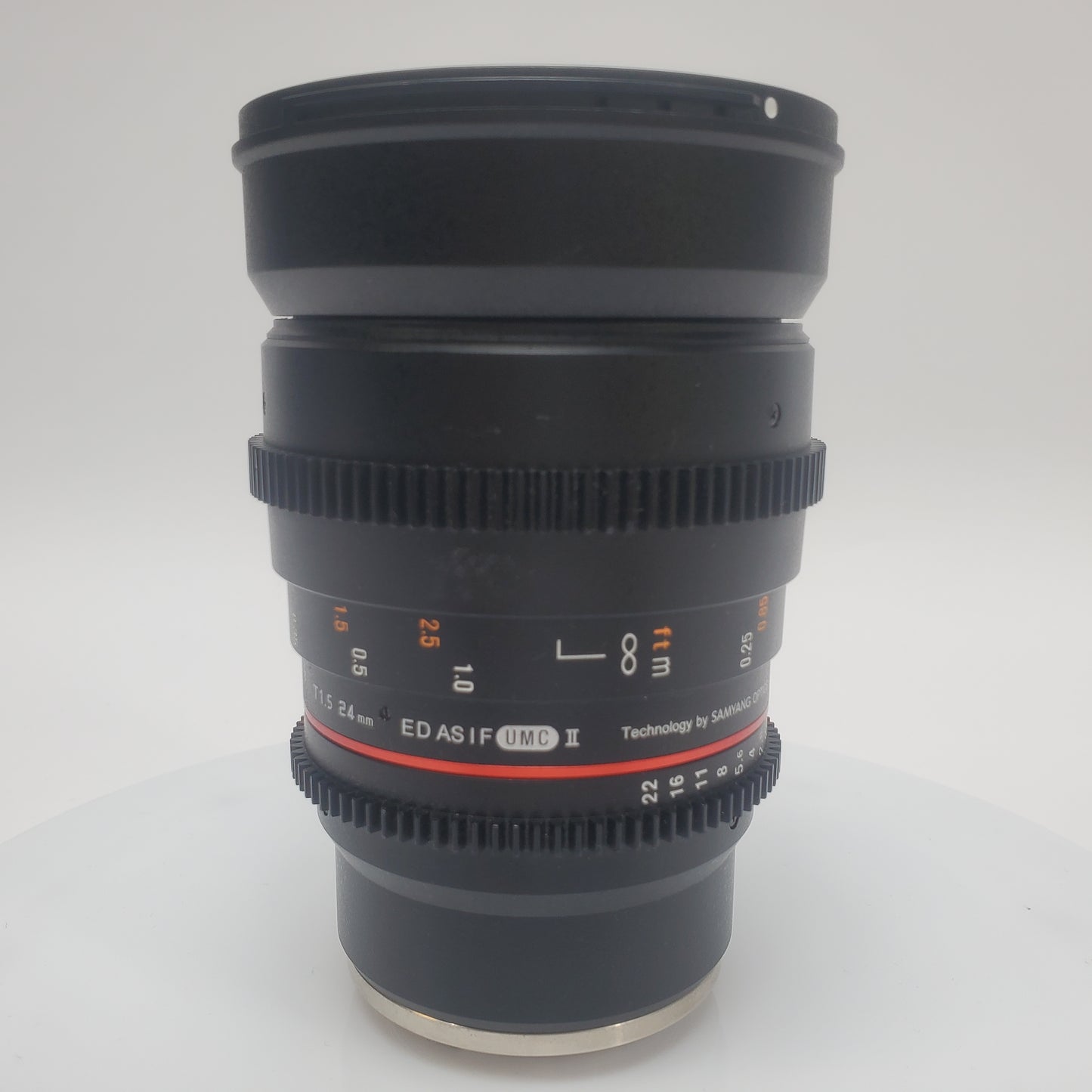 Rokinon 24mm T1.5 Cine DS ED AS IF UMC II Cine-Style Prime Lens Canon EF Mount