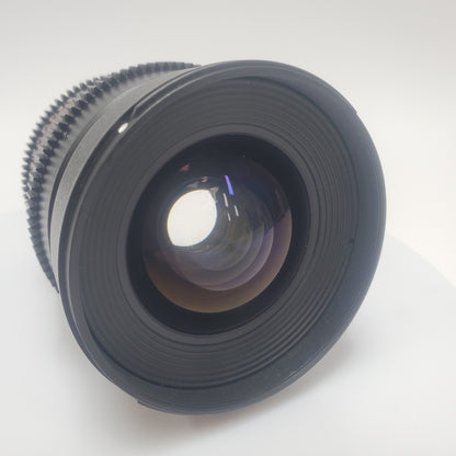 Rokinon 24mm T1.5 Cine DS ED AS IF UMC II Cine-Style Prime Lens Canon EF Mount