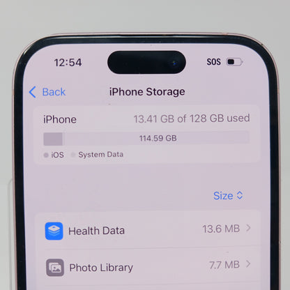 Factory Unlocked Apple iPhone 15 128GB Pink MTLW3LL/A