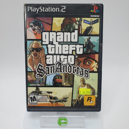 Grand Theft Auto San Andreas (Sony PlayStation 2 PS2, 2004)