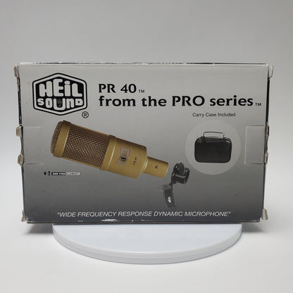 New Heil Sound PR 40 Large-Diaphragm Dynamic Microphone 28 Hz - 18 kHz