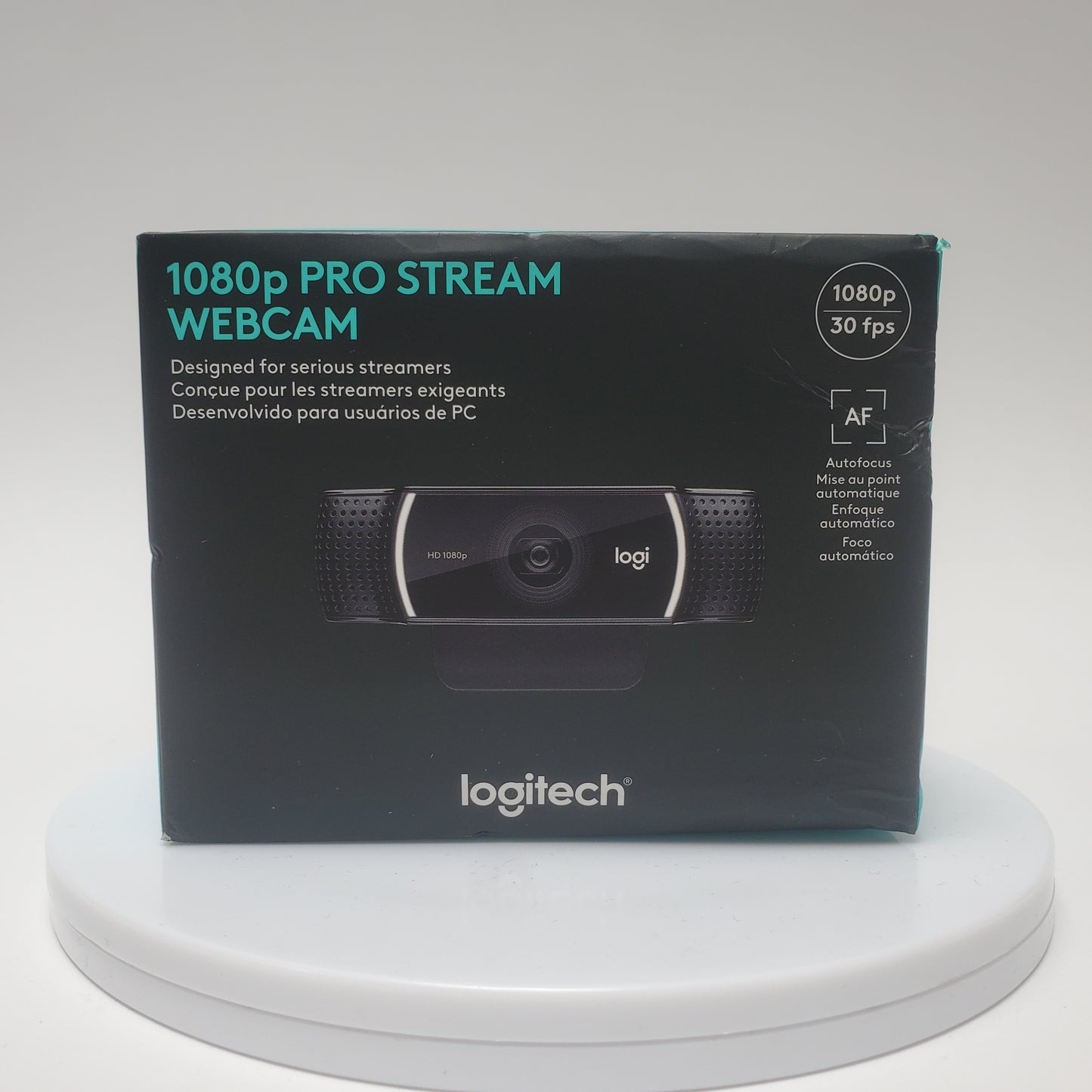New Logitech 1080p PRO  Stream Webcam V-U0028