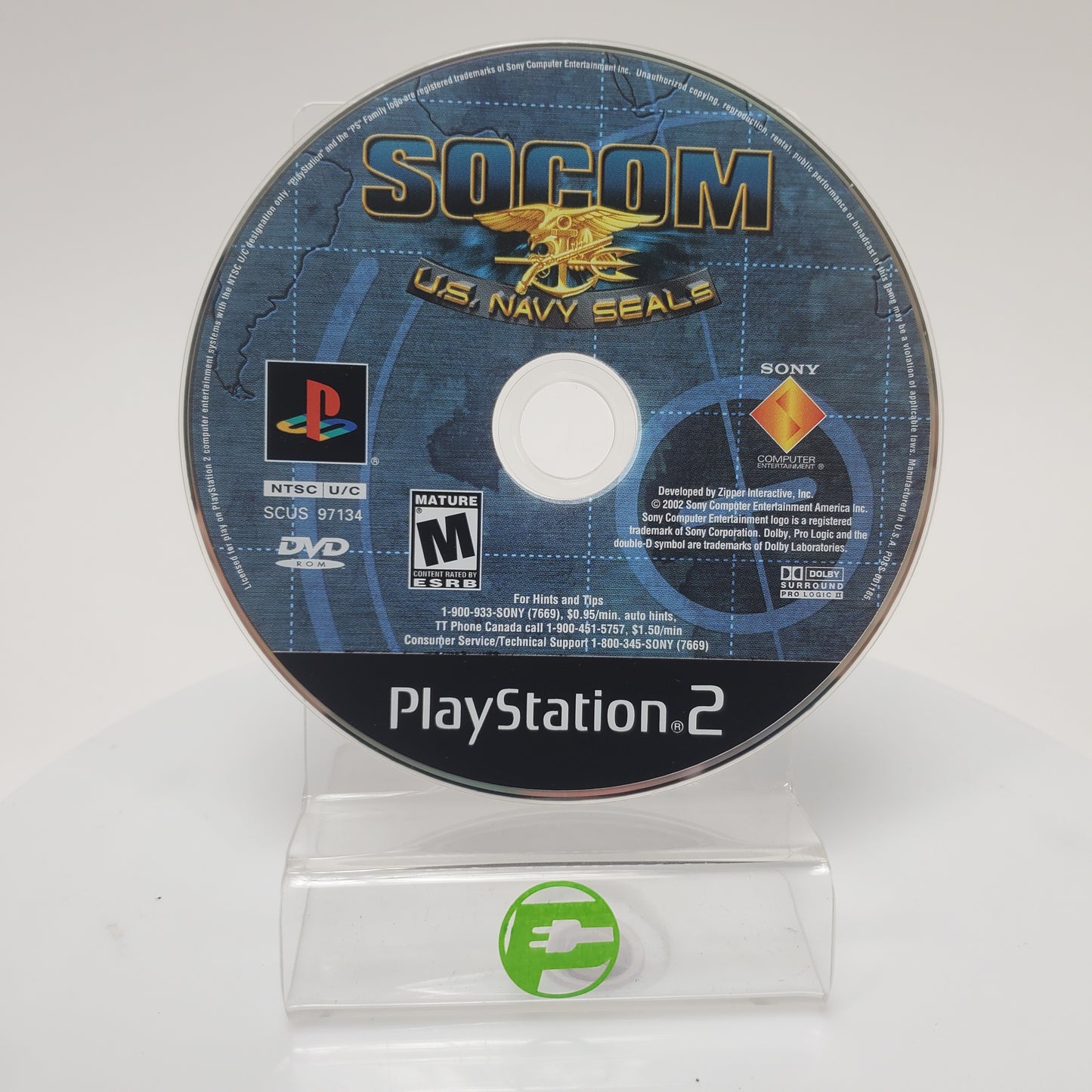 Complete SOCOM US Navy Seals (Sony PlayStation 2 PS2, 2002)