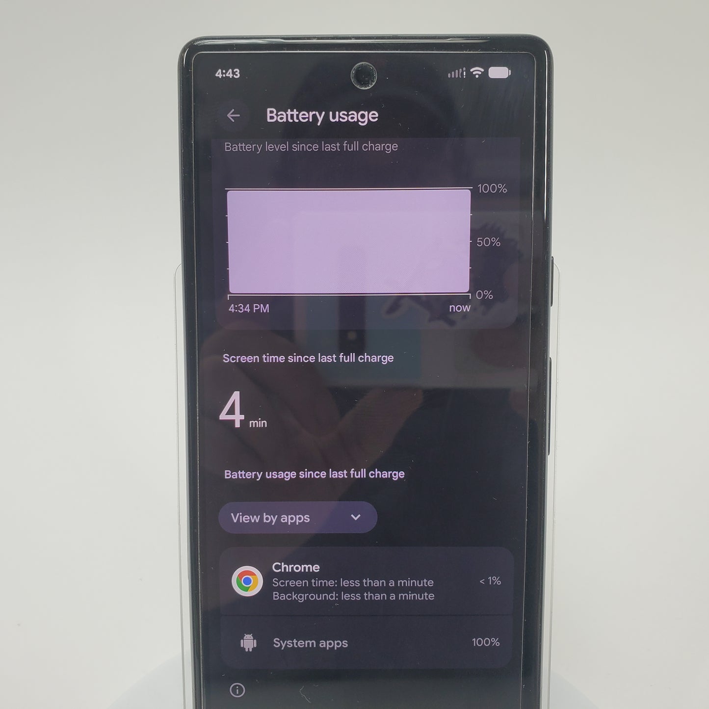 AT&T Google Pixel 7a 128GB 6.1" Smartphone Charcoal