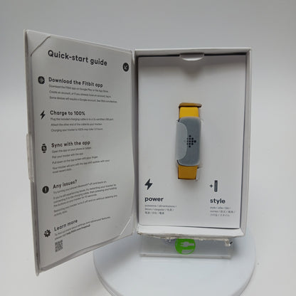 Fitbit Inspire 3 18.6 Activity Tracker Smartwatch Morning Glow FB424BKYW-US