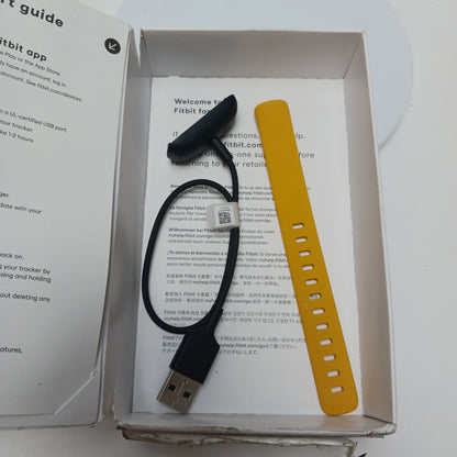 Fitbit Inspire 3 18.6 Activity Tracker Smartwatch Morning Glow FB424BKYW-US