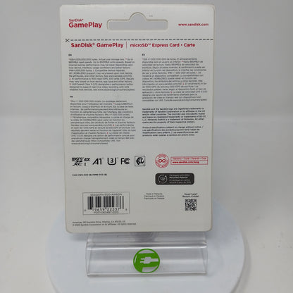 New SanDisk Gameplay MicroSD Express 512GB Memory Card SDSQXFN-512G-AW6GN