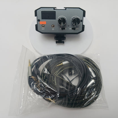 Comica CVM-AX1 DSLR Audio Adapter Dual Channels 3.5mm Port Camera Mixer