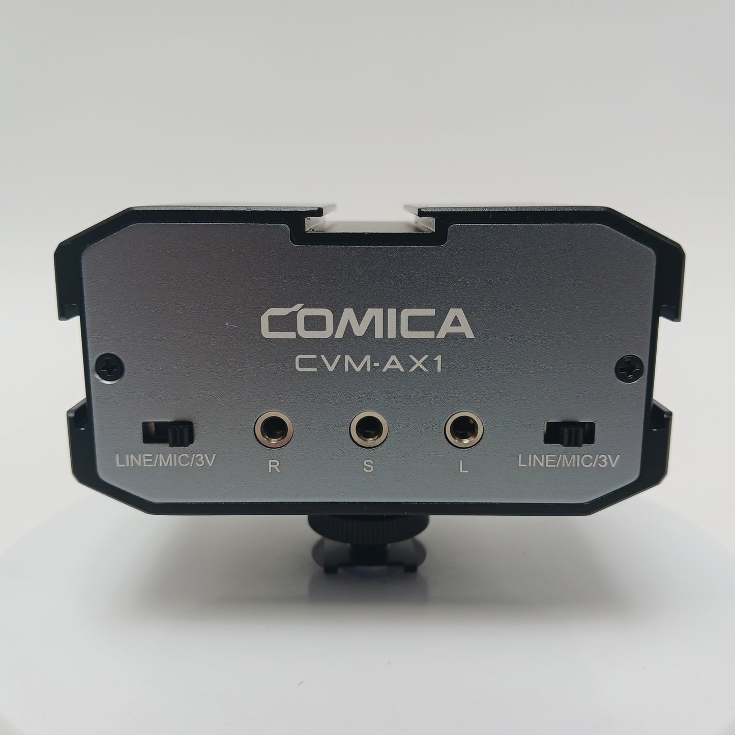 Comica CVM-AX1 DSLR Audio Adapter Dual Channels 3.5mm Port Camera Mixer