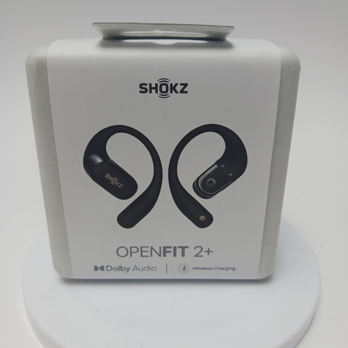 New Shokz OpenFit 2+ T921 Open-Ear True Wireless Bluetooth Earbuds Black