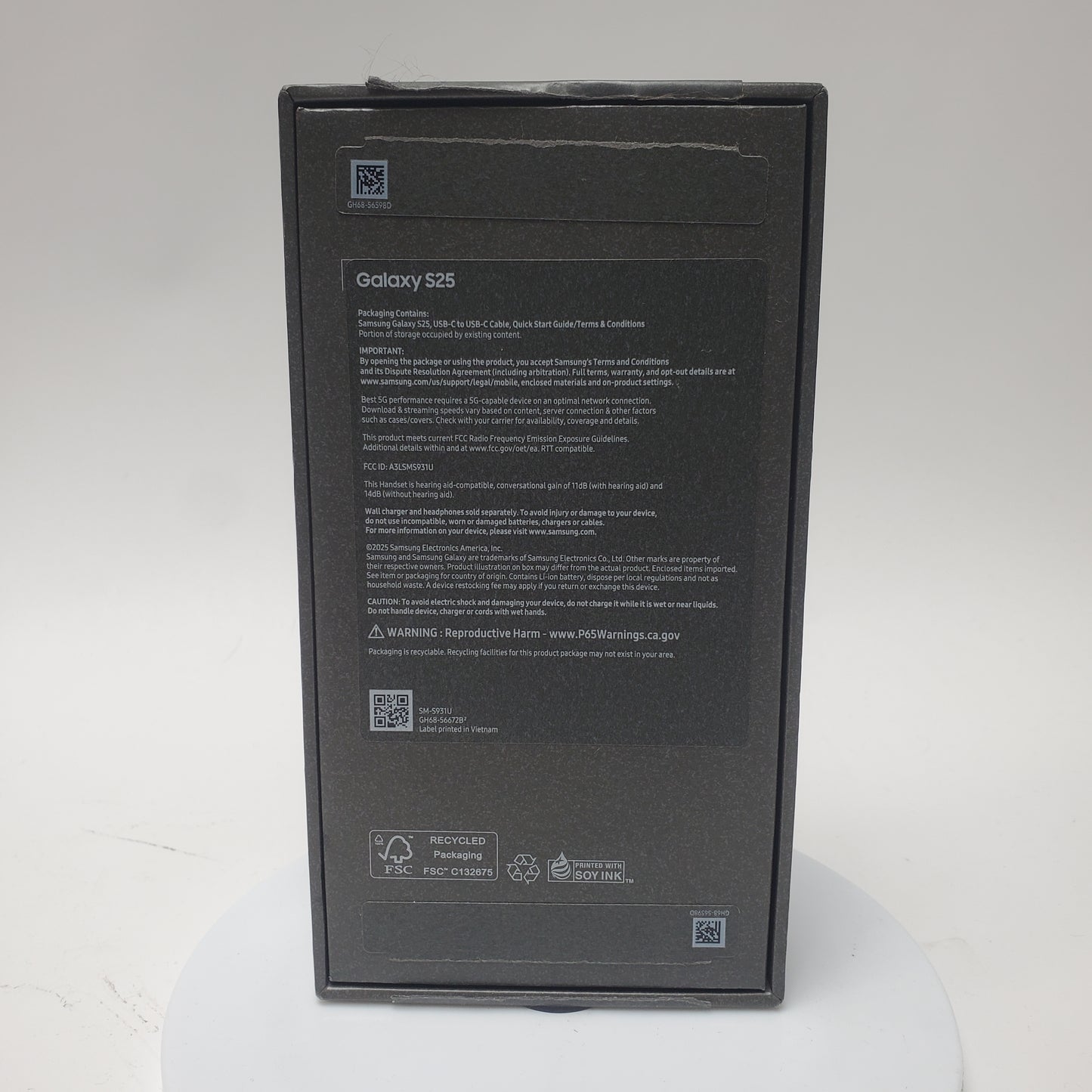 Unlocked Samsung Galaxy S25 12GB RAM 128GB SM-S931U Navy