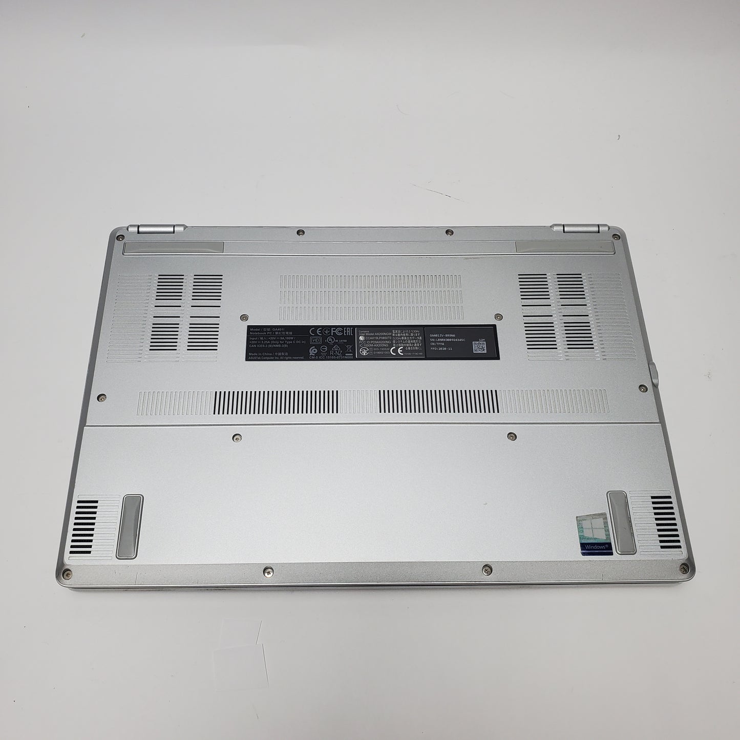 Asus ROG GA401IV 14" Ryzen 9 4900HS 3.0GHz 16GB RAM 1TB SSD GeForce RTX 2060 