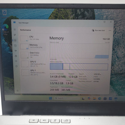 Asus ROG GA401IV 14" Ryzen 9 4900HS 3.0GHz 16GB RAM 1TB SSD GeForce RTX 2060 