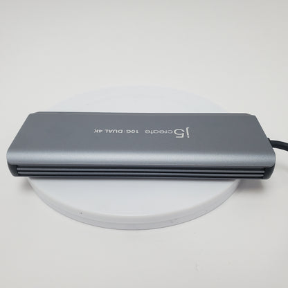 J5 Create USB-C Dual 4K Hdmi 10Gbps Mini Dock JCD398 Grey