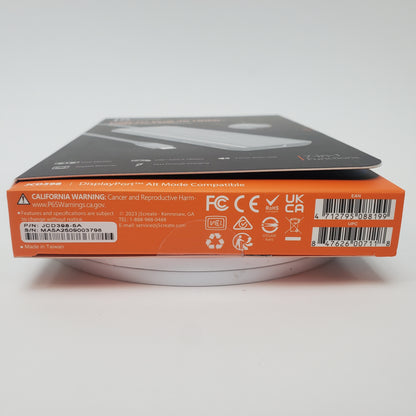 J5 Create USB-C Dual 4K Hdmi 10Gbps Mini Dock JCD398 Grey