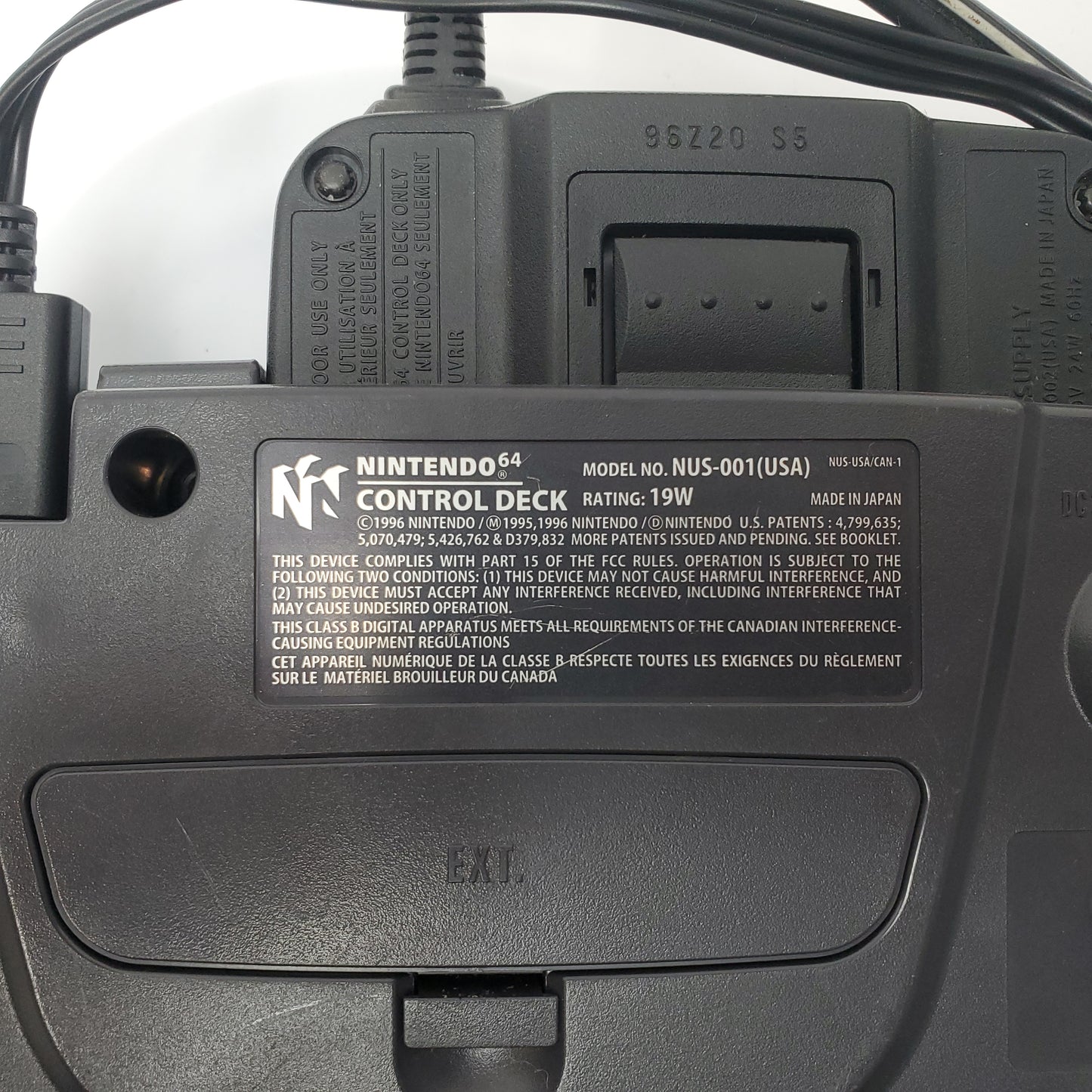 Nintendo 64 N64 Video Game Console NUS-001 Black