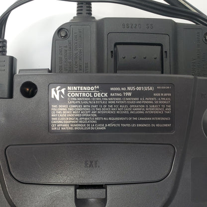 Nintendo 64 N64 Video Game Console NUS-001 Black