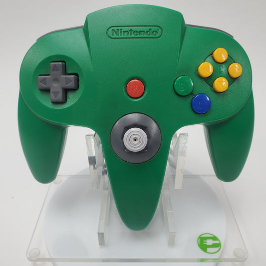 Nintendo 64 N64 Original Controller NUS-005 Green