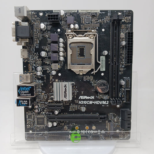 Broken AsRock H310CM-HDV/M.2 LGA 1151 mATX Intel DDR4 Motherboard /Bad M.2 Slot