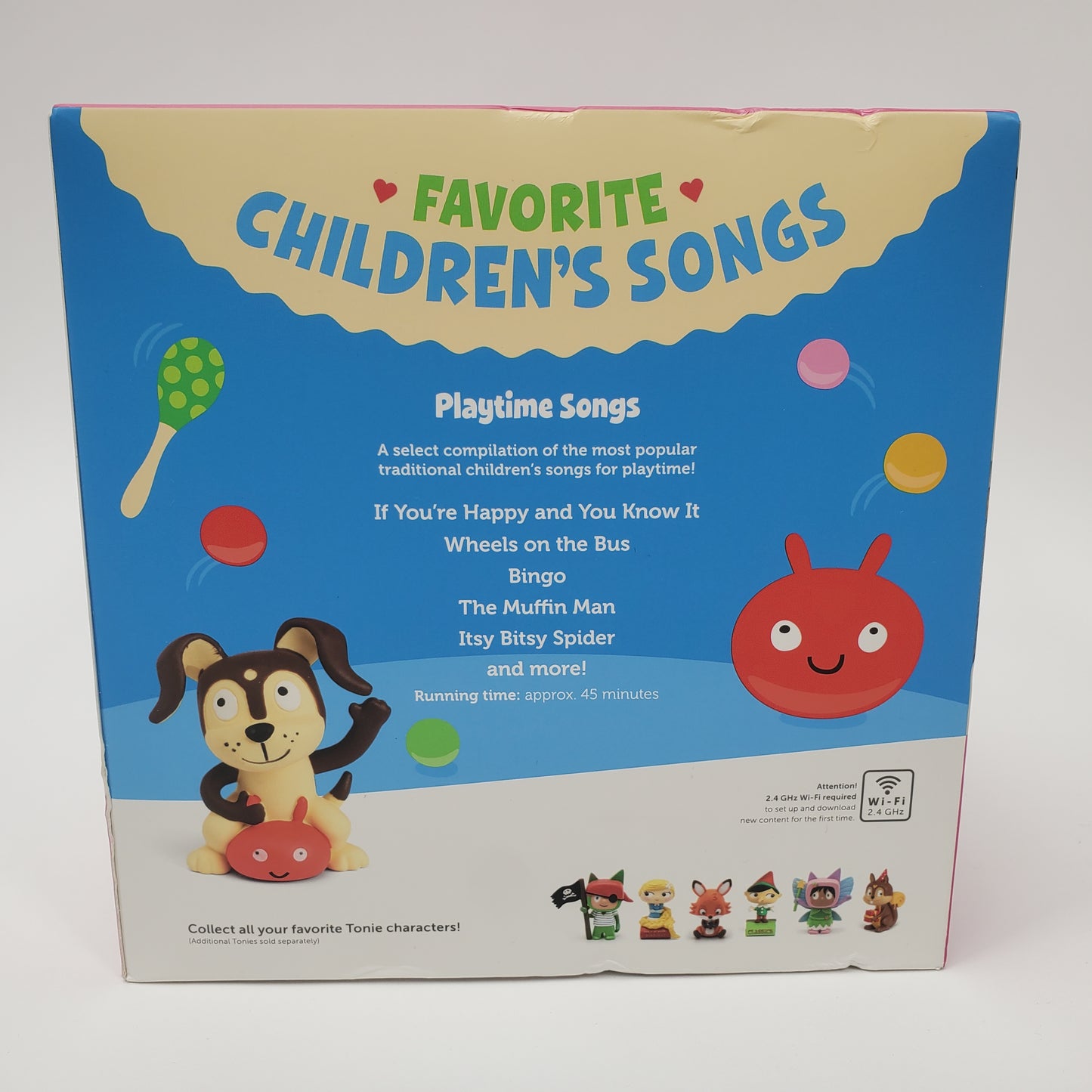 New Tonies Toniebox Audio Player Starter Set with Playtime Puppy Pink