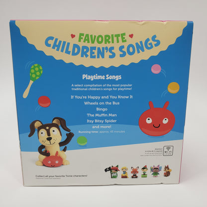 New Tonies Toniebox Audio Player Starter Set with Playtime Puppy Pink