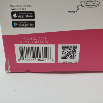 New Tonies Toniebox Audio Player Starter Set with Playtime Puppy Pink