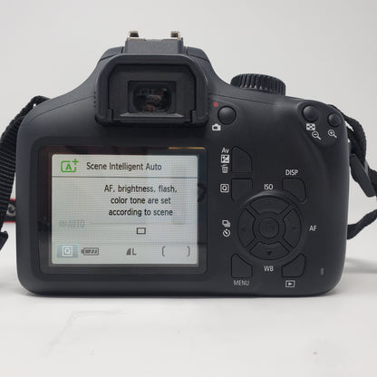 Canon EOS 4000D 18.0MP Digital SLR DSLR Camera w/ Canon EF-S 18-55mm Lens