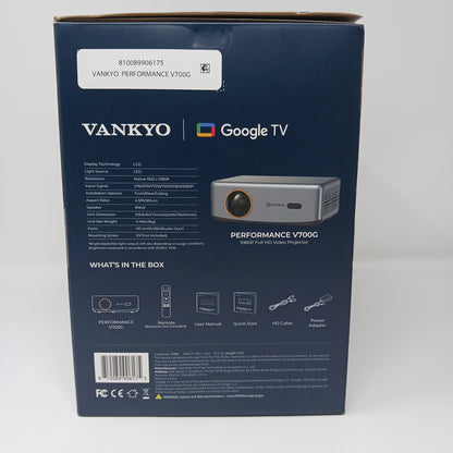 VANKYO Performance V700G Native 1080P Projector