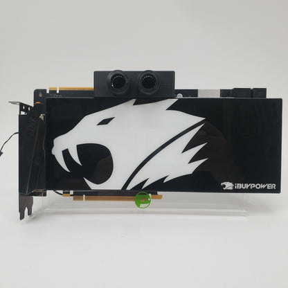 iBUYPOWER NVIDIA GeForce RTX 2080 Super 8GB Liquid Cooled GPU + CPU Water Block