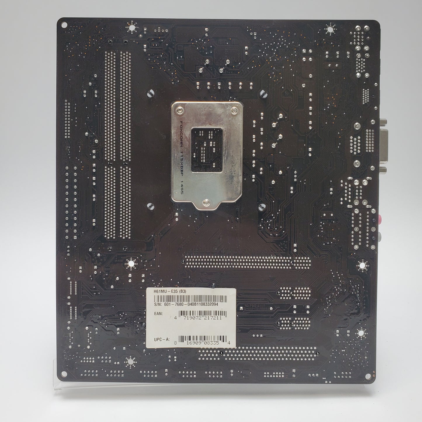 MSi H61MU-E35 (B3) LGA 1155 mATX Intel DDR3 Motherboard Intel w/ Core 17-2600 CPU