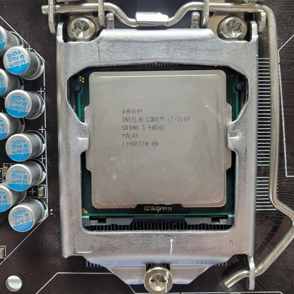 MSi H61MU-E35 (B3) LGA 1155 mATX Intel DDR3 Motherboard Intel w/ Core 17-2600 CPU