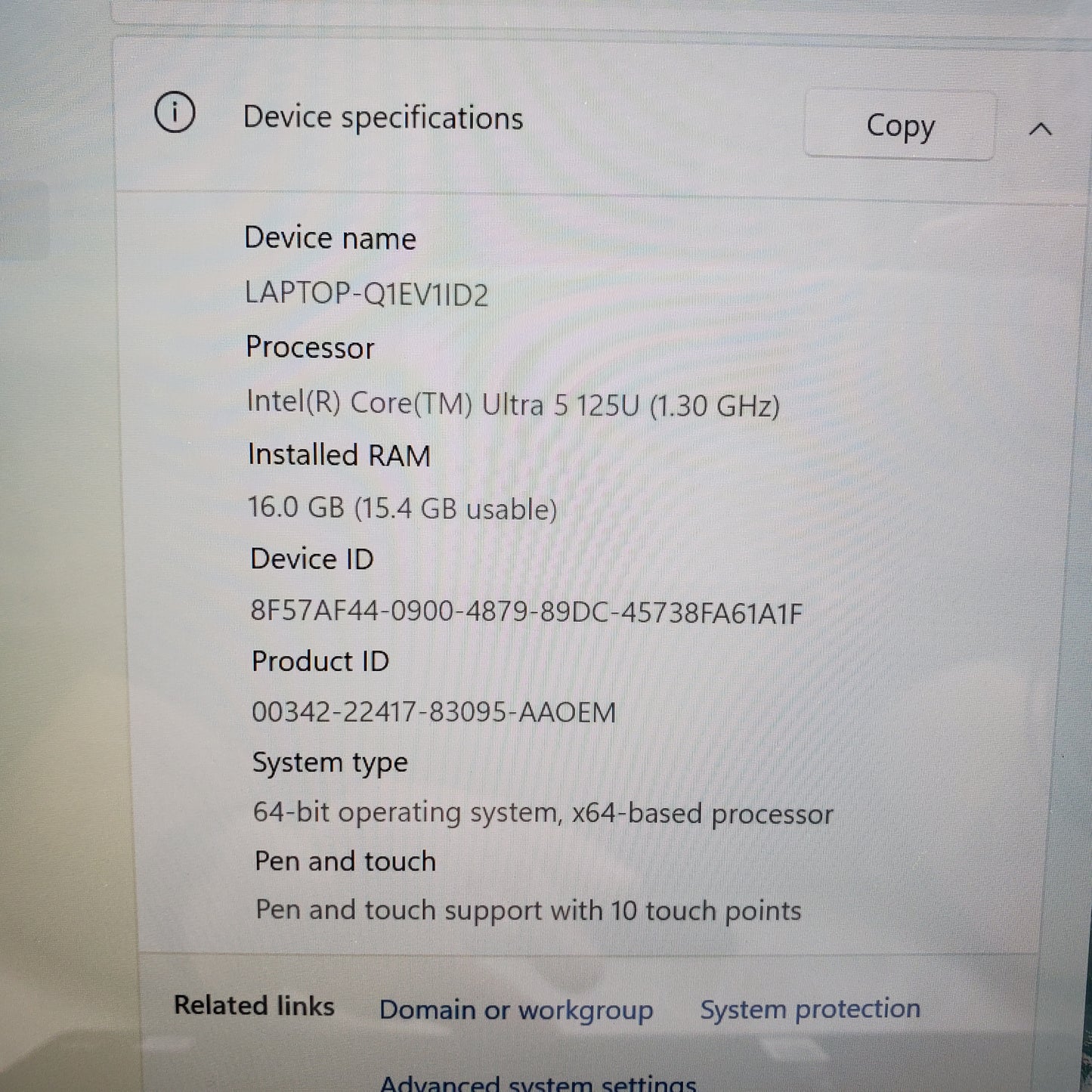 Lenovo Yoga 7 2-in-1 14" Intel Ultra 5 125U 1.3GHz 16GB RAM 512GB SSD