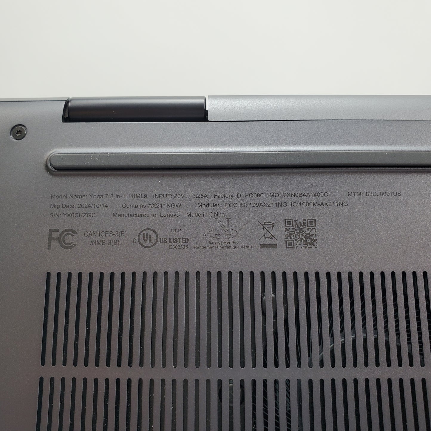 Lenovo Yoga 7 2-in-1 14" Intel Ultra 5 125U 1.3GHz 16GB RAM 512GB SSD