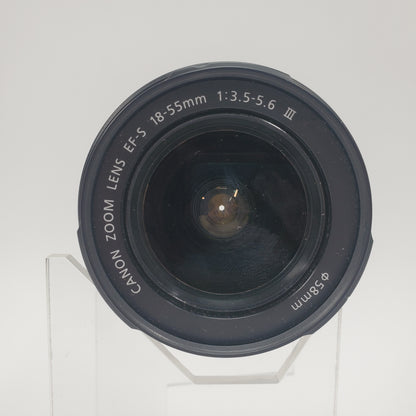 Canon EF-S 18-55mm F/1:3.5-5.6 III Standard Zoom Lens